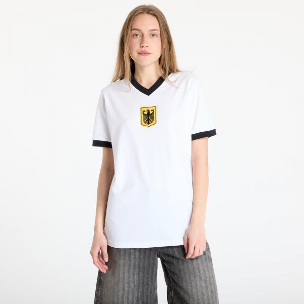 Dres COPA Germany 1970's Retro Football Shirt UNISEX White S