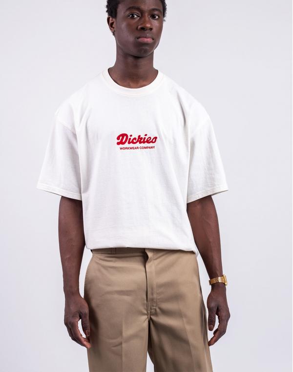 Tričko Dickies Lewistown Embro Tee EGRET