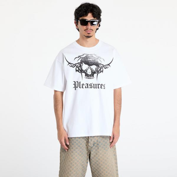 Tričko PLEASURES Tradition T-Shirt White S