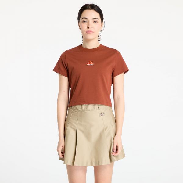Tričko Nike ACG Women's Dri-FIT T-Shirt Cinnamon/ Picante Red/ Summit White XS