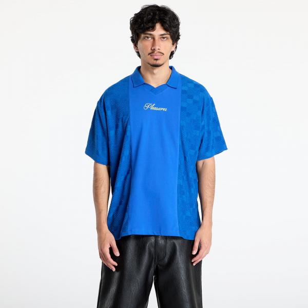 Tričko PLEASURES Planets Polo Blue S