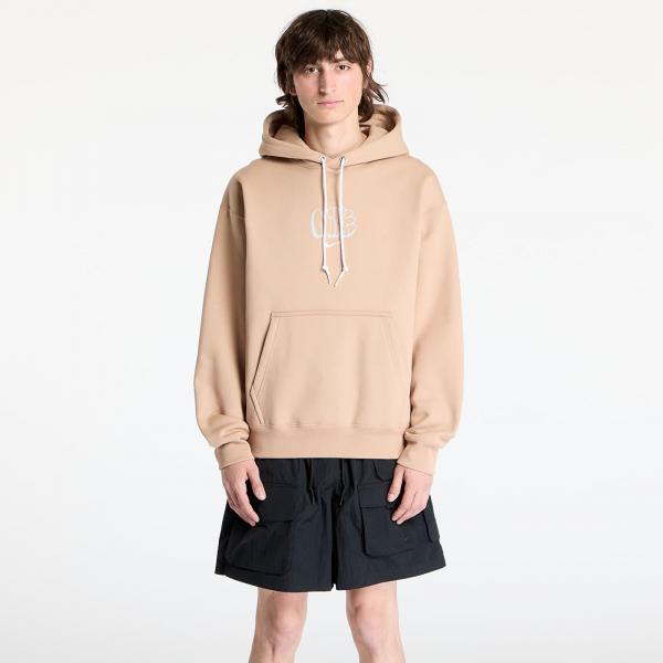 Mikina Nike Solo Swoosh Men's Fleece Hoodie Hemp XL