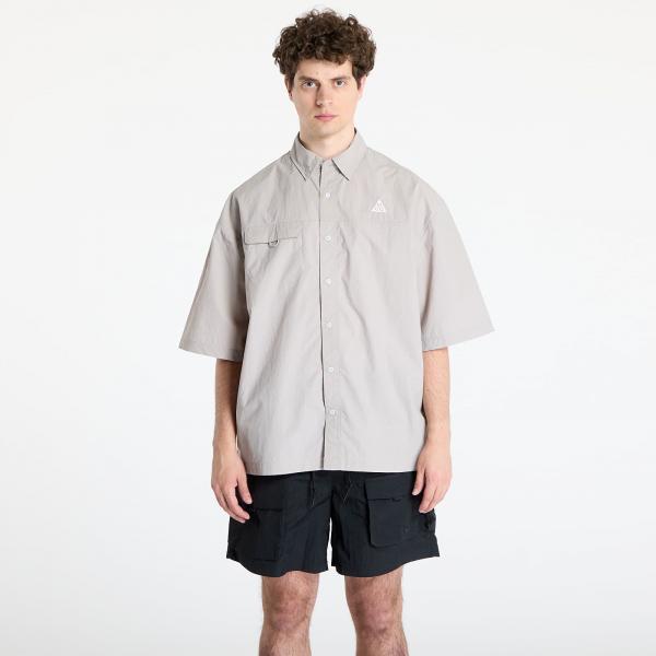 Košile Nike ACG "Orb Weaver" UV Repel Short-Sleeve Shirt College Grey/ Football Grey/ Summit White S