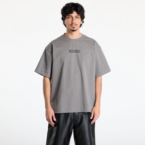 Tričko PLEASURES Onyx Glitter Shirt Grey S