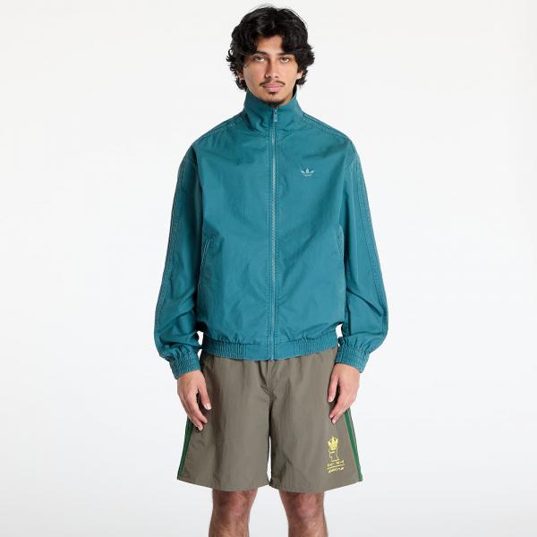 Bunda adidas Woven Firebird Tracksuit Jacket Green/ Tech Green XL