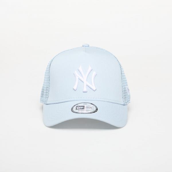 Kšiltovka New Era New York Yankees MLB League Essential 9FORTY A-Frame Trucker Adjustable Cap Pastel Blue Universal