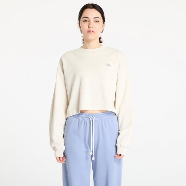 Mikina New Balance Coastal Fleece Crew Linen S