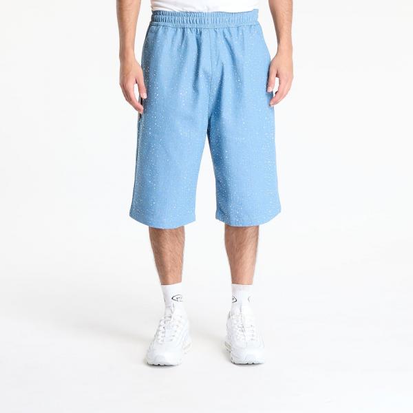 Šortky PLEASURES Glitter Baggy Denim Shorts Light Indigo L