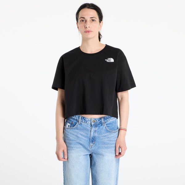 Tričko The North Face Cropped Simple Dome Tee Tnf Black XL