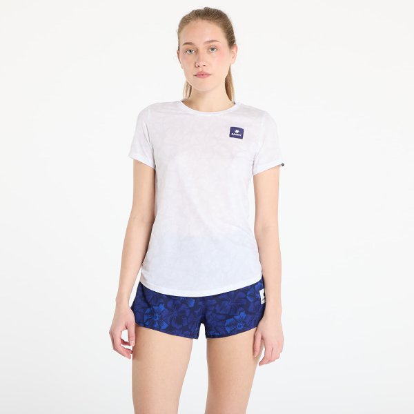 Tričko SAYSKY W Flower Combat T-Shirt White AOP S