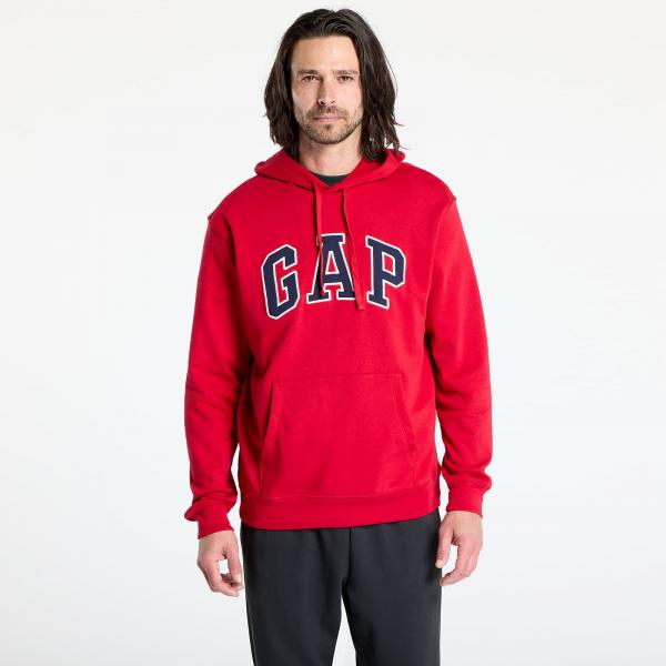 Mikina GAP Logo Hoodie Red XL