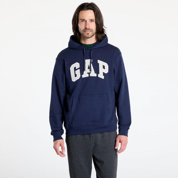 Mikina GAP Logo Hoodie Navy XL