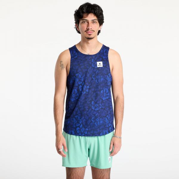 Tílko SAYSKY Flower Combat Singlet Blue AOP L