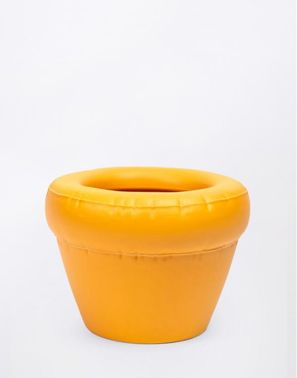 HOME STUDYO Planter PIERRE Yolk Matte