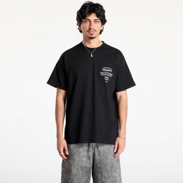 Tričko Carhartt WIP Short Sleeve Sandwich T-Shirt UNISEX Black XS