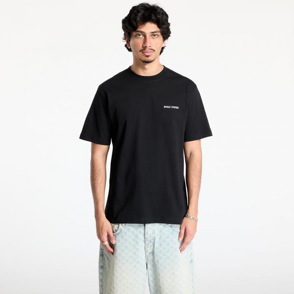 Tričko Daily Paper Wrapper T-Shirt UNISEX Black XS