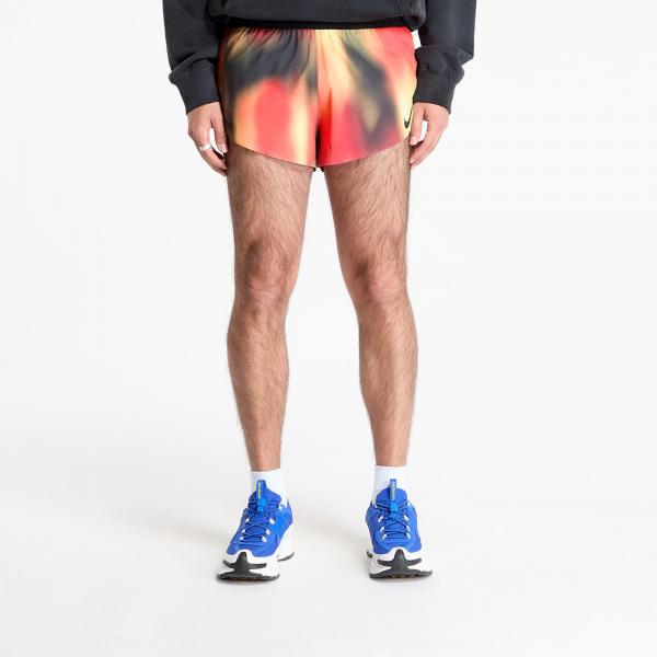 Šortky Nike AeroSwift Elite Entry Men's Dri-FIT ADV Running Shorts Lt Lemon Twist/ Lt Crimson/ Black/ Black S