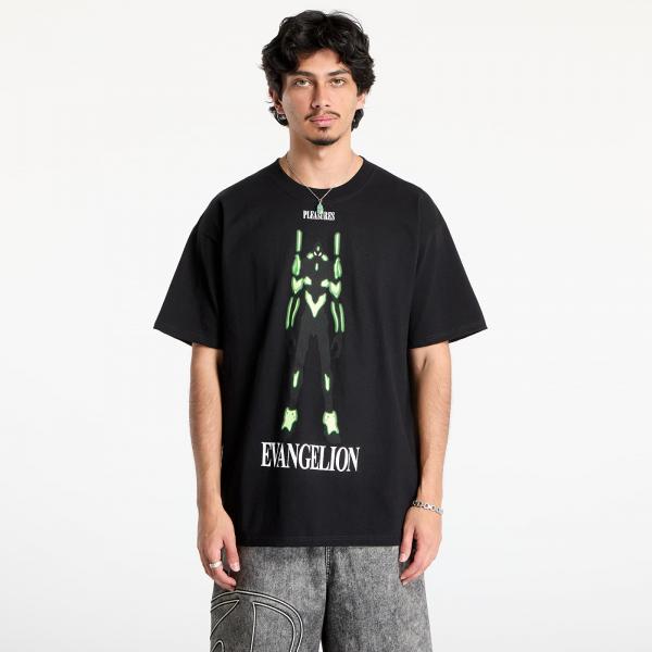 Tričko PLEASURES Eva 1 T-Shirt Black M