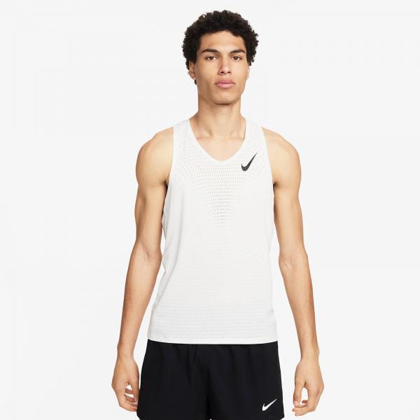 Tílko Nike AeroSwift Men's Dri-FIT ADV Running Singlet Summit White/ Black S