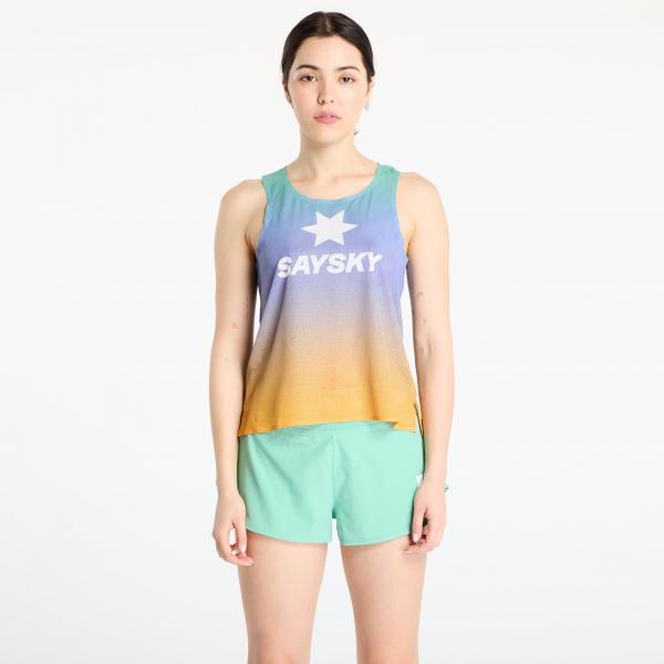 Tílko SAYSKY W Drip Dye Flow Air Singlet Purple Aop M