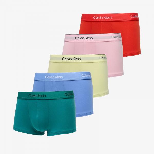 Boxerky Calvin Klein Icon Cotton Stretch Low Rise Trunk 5-Pack Multicolor M