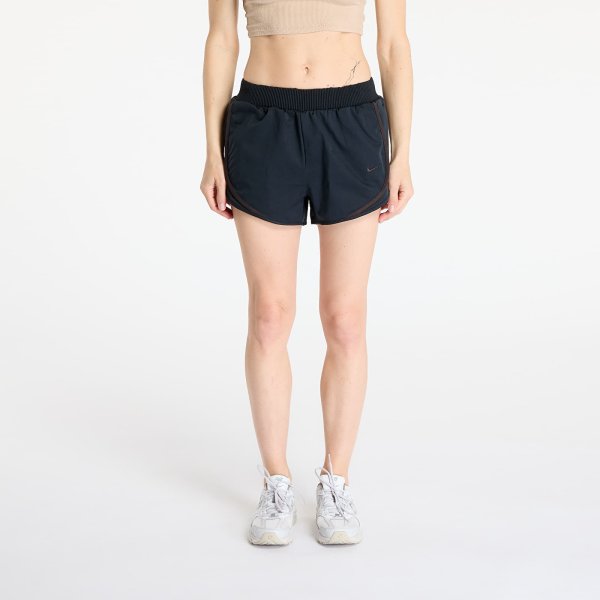 Šortky Nike Sportswear Collection Women's Mid-Rise Twill Shorts Black/ Velvet Brown/ Velvet Brown XL