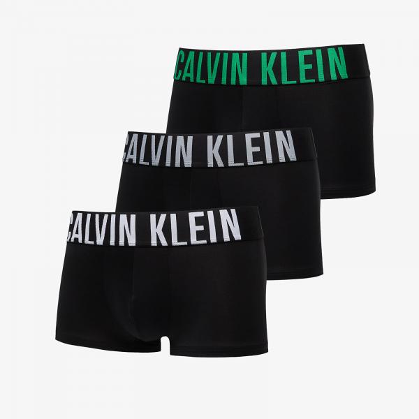 Boxerky Calvin Klein Intense Power Microfiber Stretch Low Rise Trunk 3-Pack Black XL