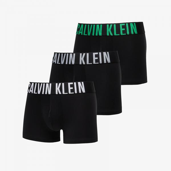 Boxerky Calvin Klein Intense Power Microfiber Stretch Trunk 3-Pack Black L