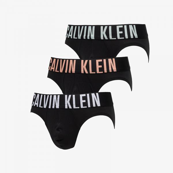 Boxerky Calvin Klein Intense Power Cotton Stretch Hip Brief 3-Pack Black M