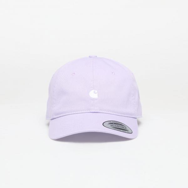 Kšiltovka Carhartt WIP Madison Logo Cap Pink Fog/ White Universal