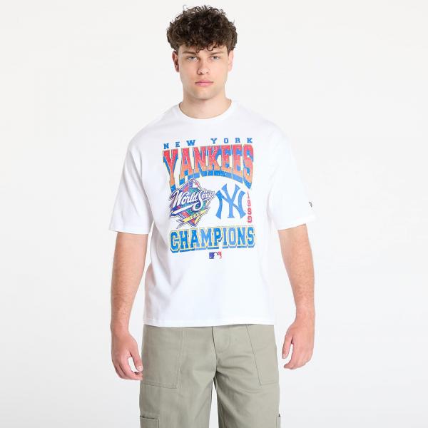 Tričko New Era New York Yankees World Series Oversized Tee UNISEX White S