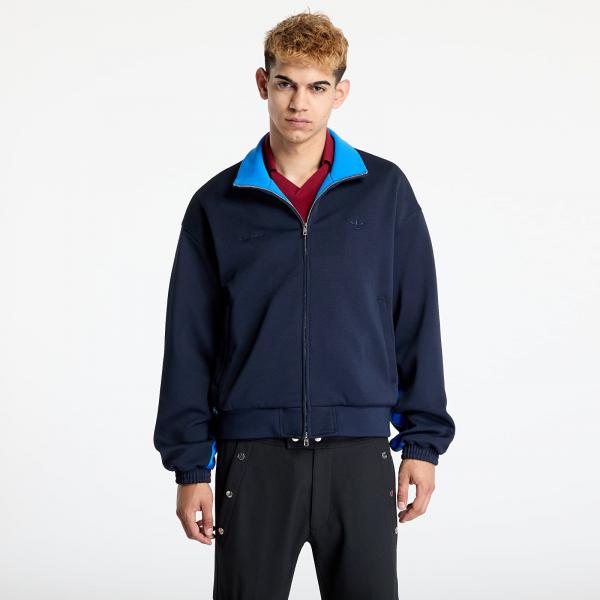Bunda adidas x Wales Bonner Pique Tracktop Blue/ Night Navy M