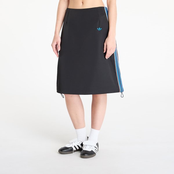 Sukně adidas x Wales Bonner W Satin Skirt Black/ Black S