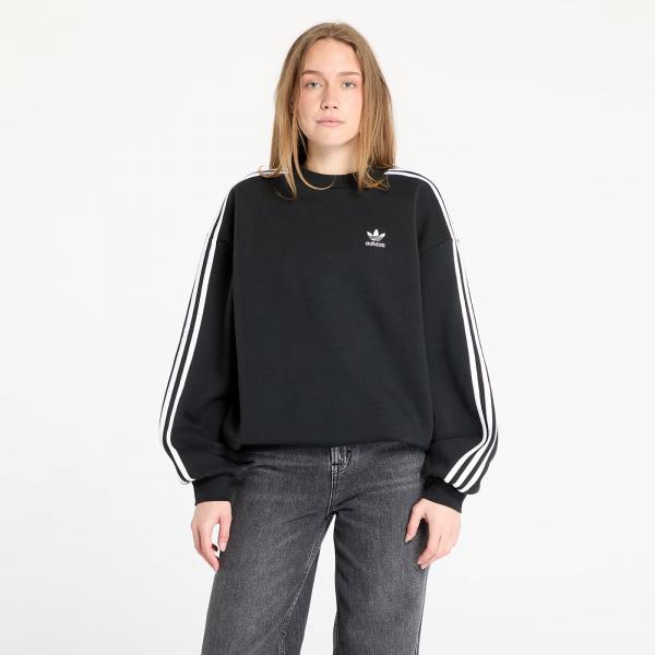 Mikina adidas Adicolor Oversized Crew Sweatshirt Black L