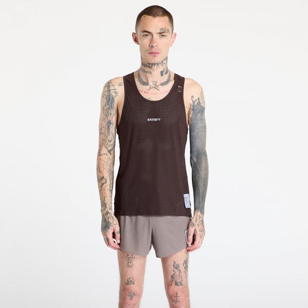 Tílko Satisfy Space-O Singlet UNISEX Deep Mahogany XL
