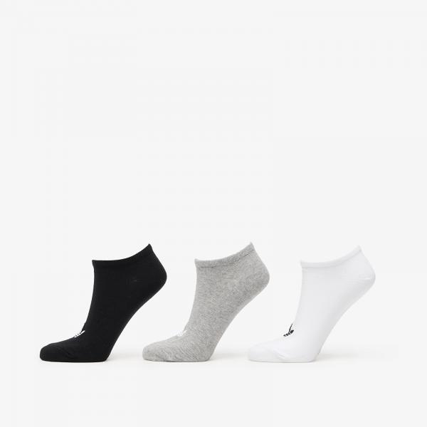 Ponožky adidas Liner Socks 3-Pack White/Grey/Black S