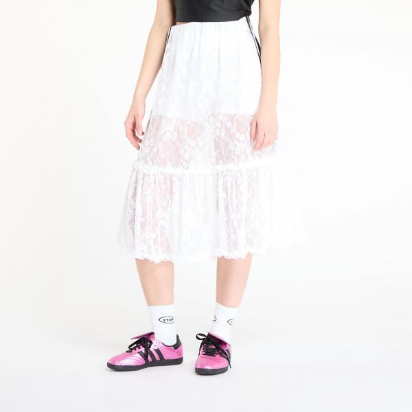 Sukně adidas Originals Lace Skirt White XL
