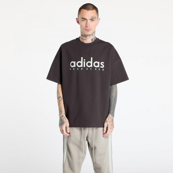 Tričko adidas x Fear Of God Athletics Quickdry Tee Night Brown L