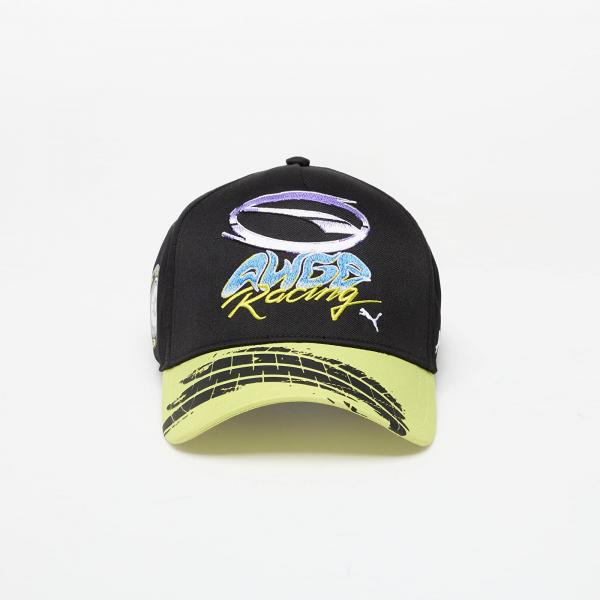 Kšiltovka PUMA x A$AP ROCKY AWGE Cap PUMA Black/ Lime Sheen Universal