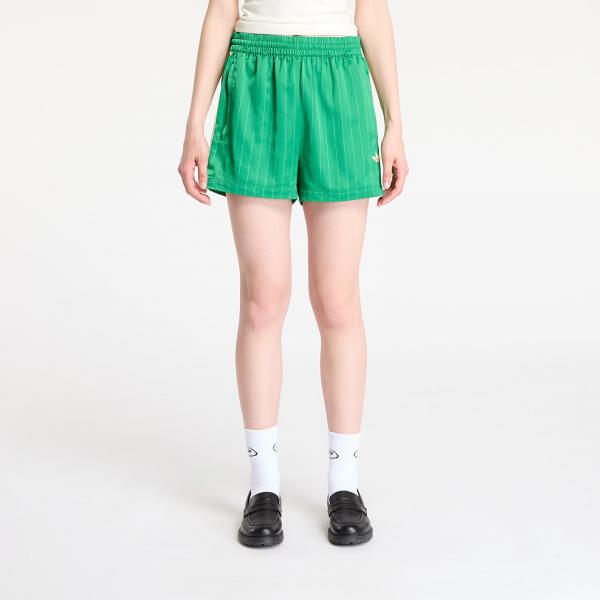 Šortky adidas Originals Pin Stripe Satin Shorts Green L