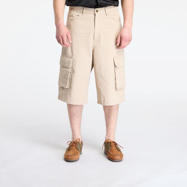 Šortky Karl Kani Og Baggy Twill Shorts Beige L