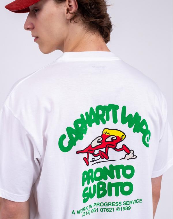 Tričko Carhartt WIP S/S Pronto T-Shirt White