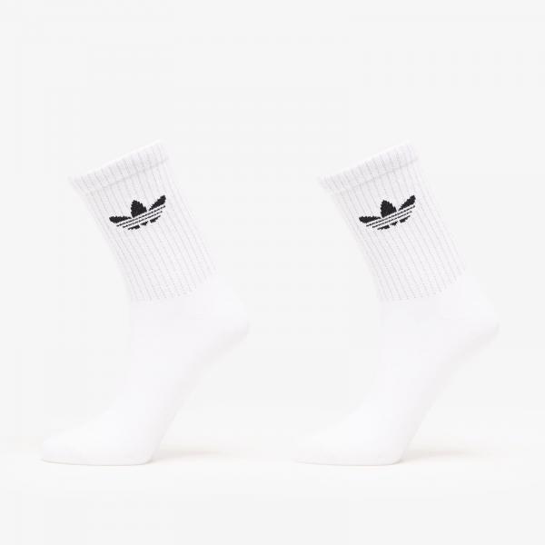 Ponožky adidas Reflective Crew Socks 2-Pack White/ Reflective Silver S