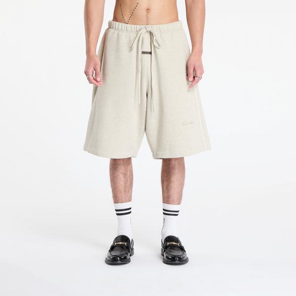 Šortky Fear of God Essentials Relaxed Sweatshort With Piping Heather Stone/ Cloud White S
