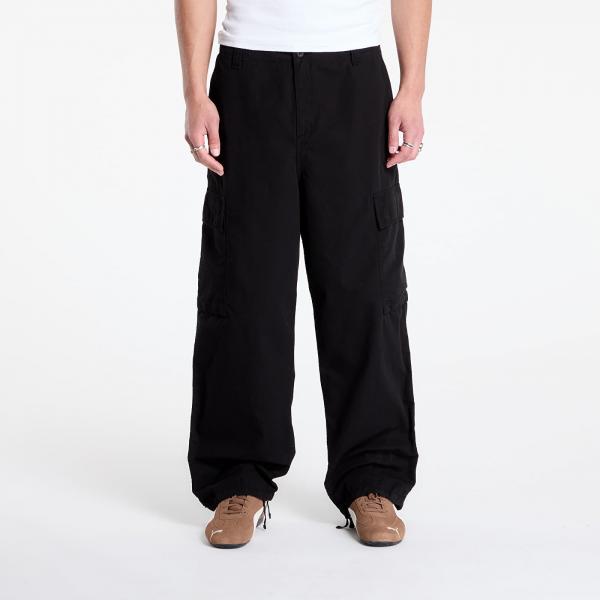 Kalhoty Carhartt WIP Kade Cargo Pant Black Garment Dyed 30