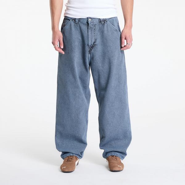Kalhoty Carhartt WIP OG Single Knee Pant Black/ Blue Fog Garment Dyed XS