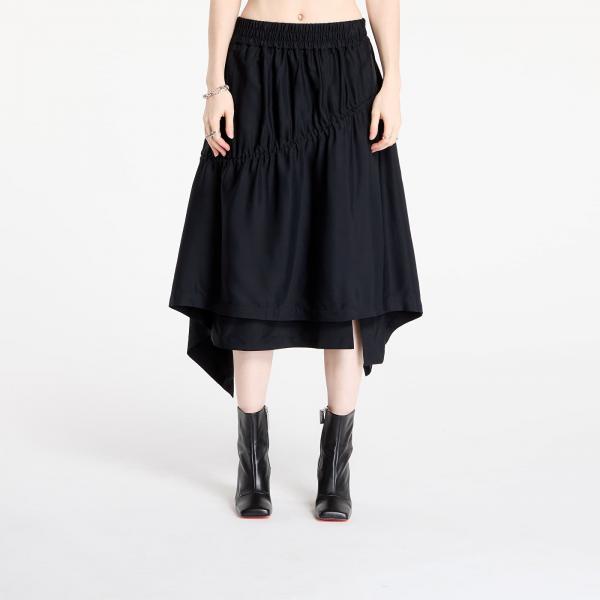 Sukně Y-3 Rayon Twill Skirt Black M
