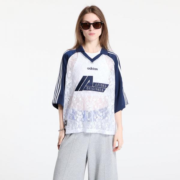Tričko adidas Originals Lace Jersey White M