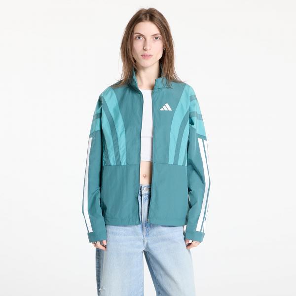 Bunda adidas Adizero Archive Running Jacket Preloved Teal/ White XS