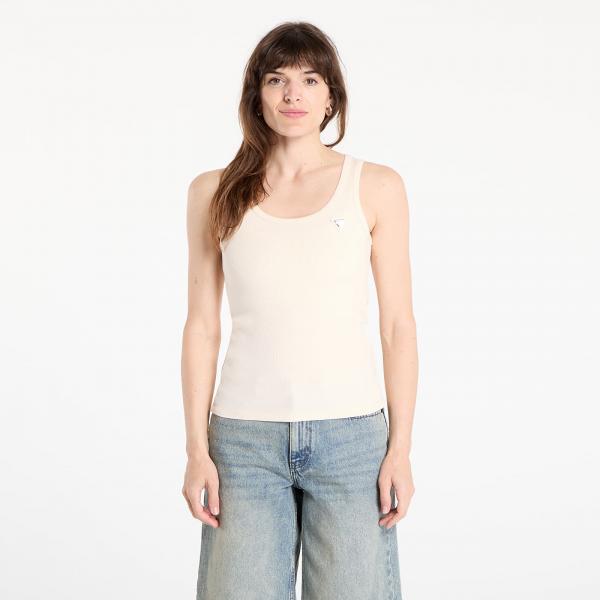 Top Guess Colette Rib Tank Beige XS